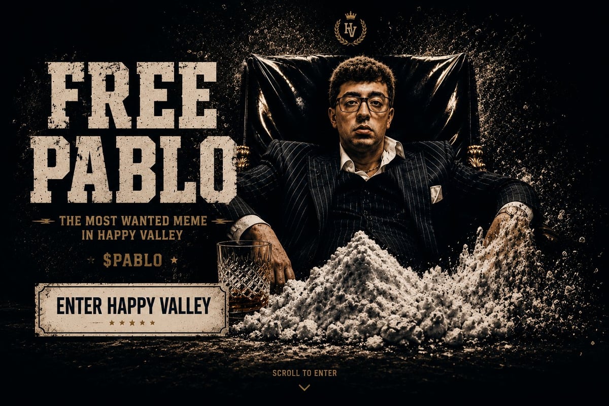 Enter Happy Valley intro poster